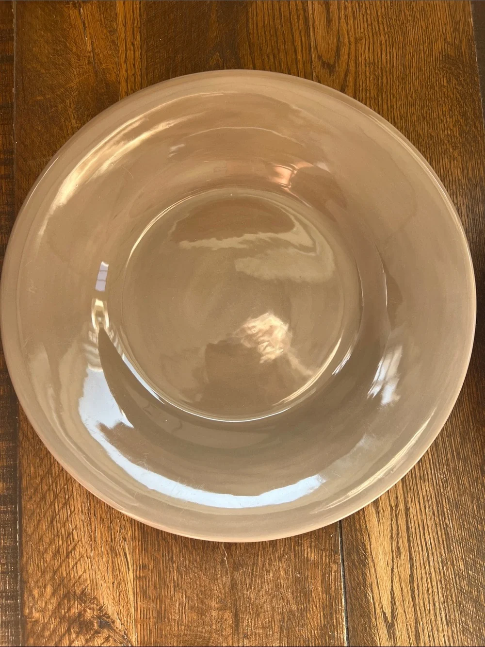 Pottery Barn Warm Taupe Glazed Sausalito Ceramic Dinner plates - Set of 2